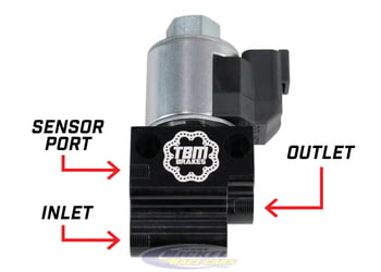 TBM Brakes Low Amp Line Lock w/ Pressure Sensor Port