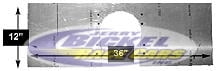 Motor Plate JBRC9023 Universal BB/Ford
